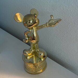 Golden Mickey Mouse Figurine Disney Cruise Line The Golden Mickey